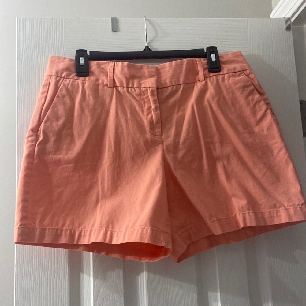 coral shorts by LOFT in size 10